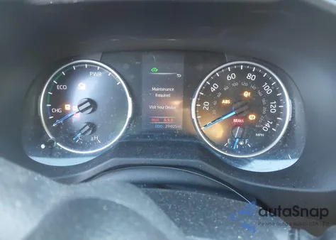 2021 Toyota Rav4 Hybrid Le из США, поврежденный, VIN 4T3LWRFV6MU048154